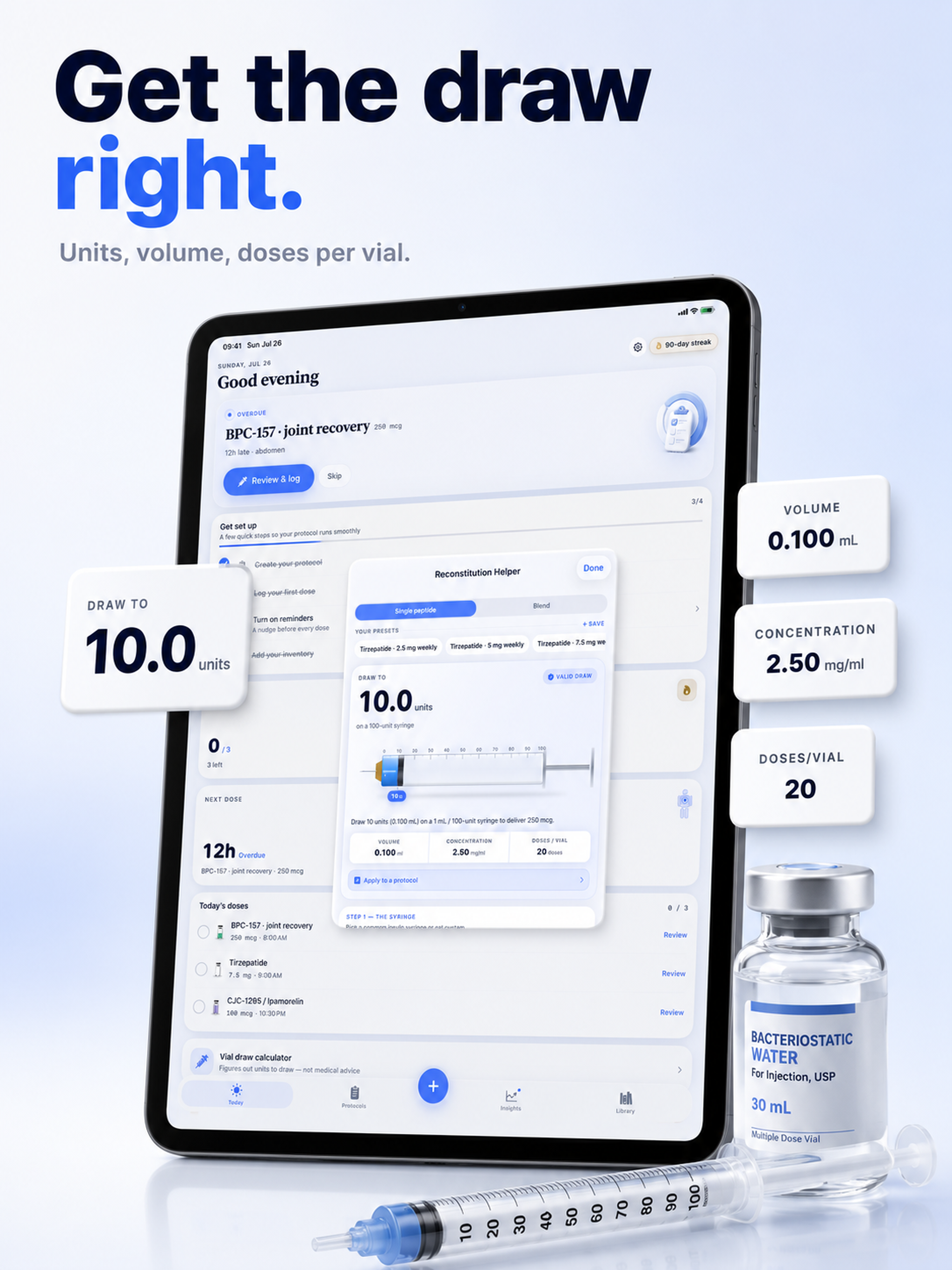 Peptide Protocol: Dose Tracker screenshot 13