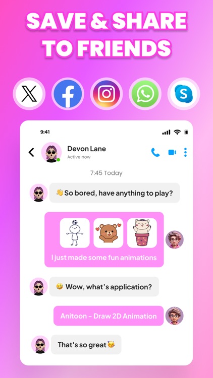 Anitoon - Draw Animation App screenshot-4
