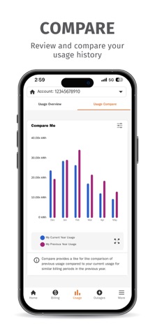 MyOPPD iPhone screenshot