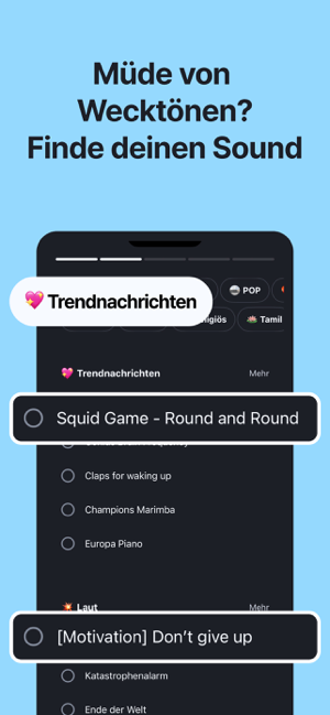 ‎Alarmy – Wecker und Schlaf Screenshot
