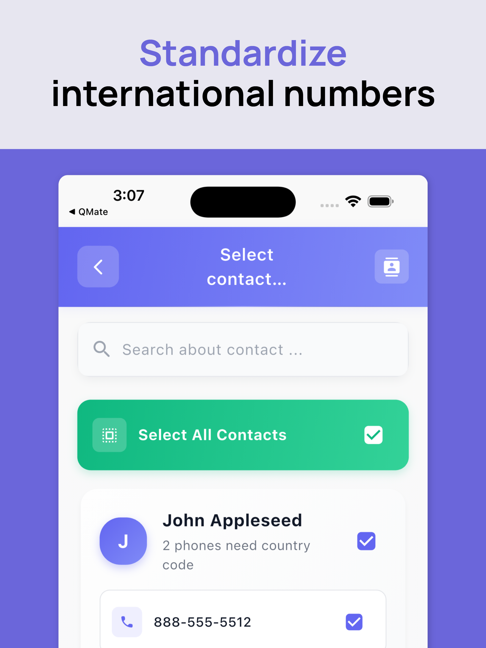 Country Code Fix