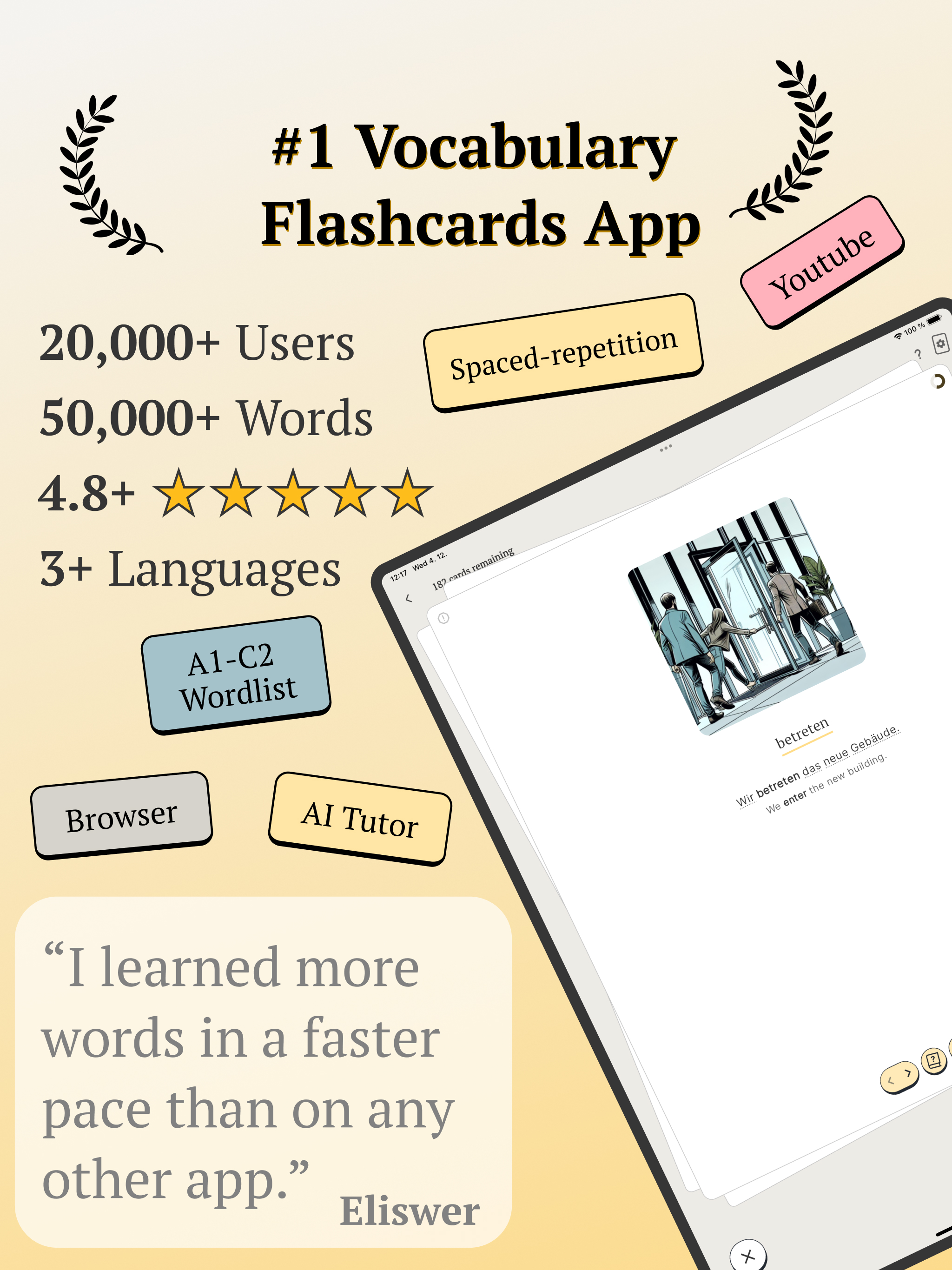 Vocabuo - Language Vocabulary screenshot 9