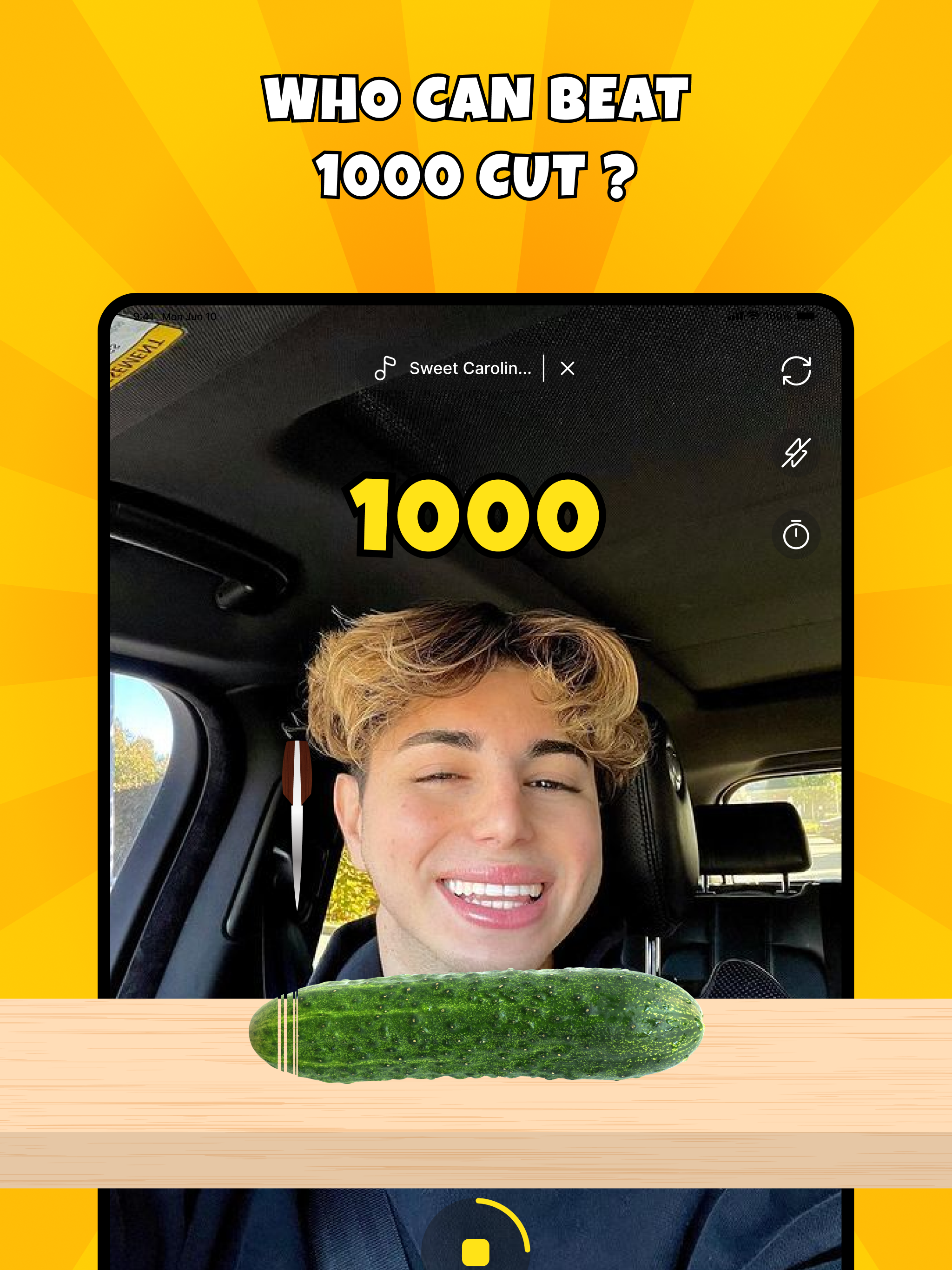 Food Challenge: Funny Filter