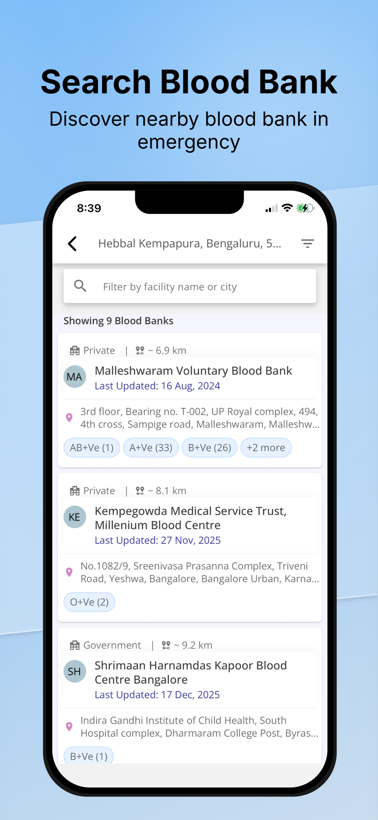 5eCare – ABHA, Booking, Locker screenshot 5