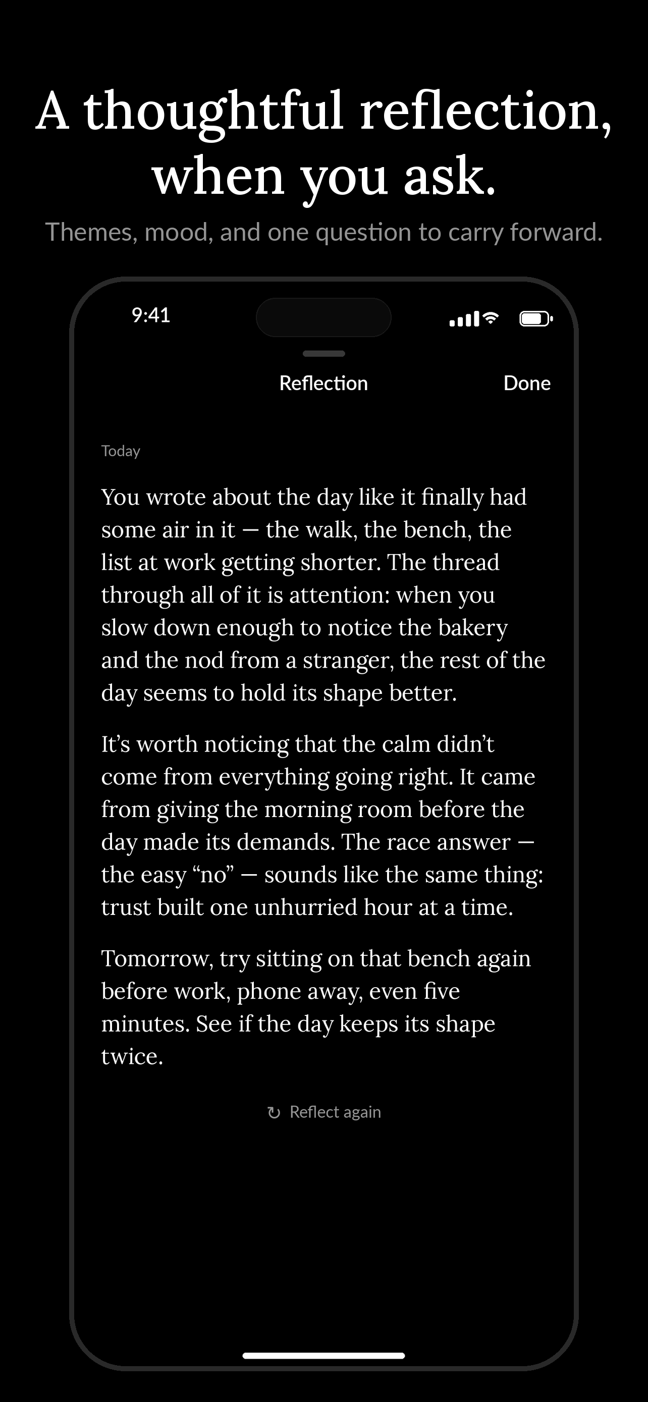 Daily Journal: One Page screenshot 3