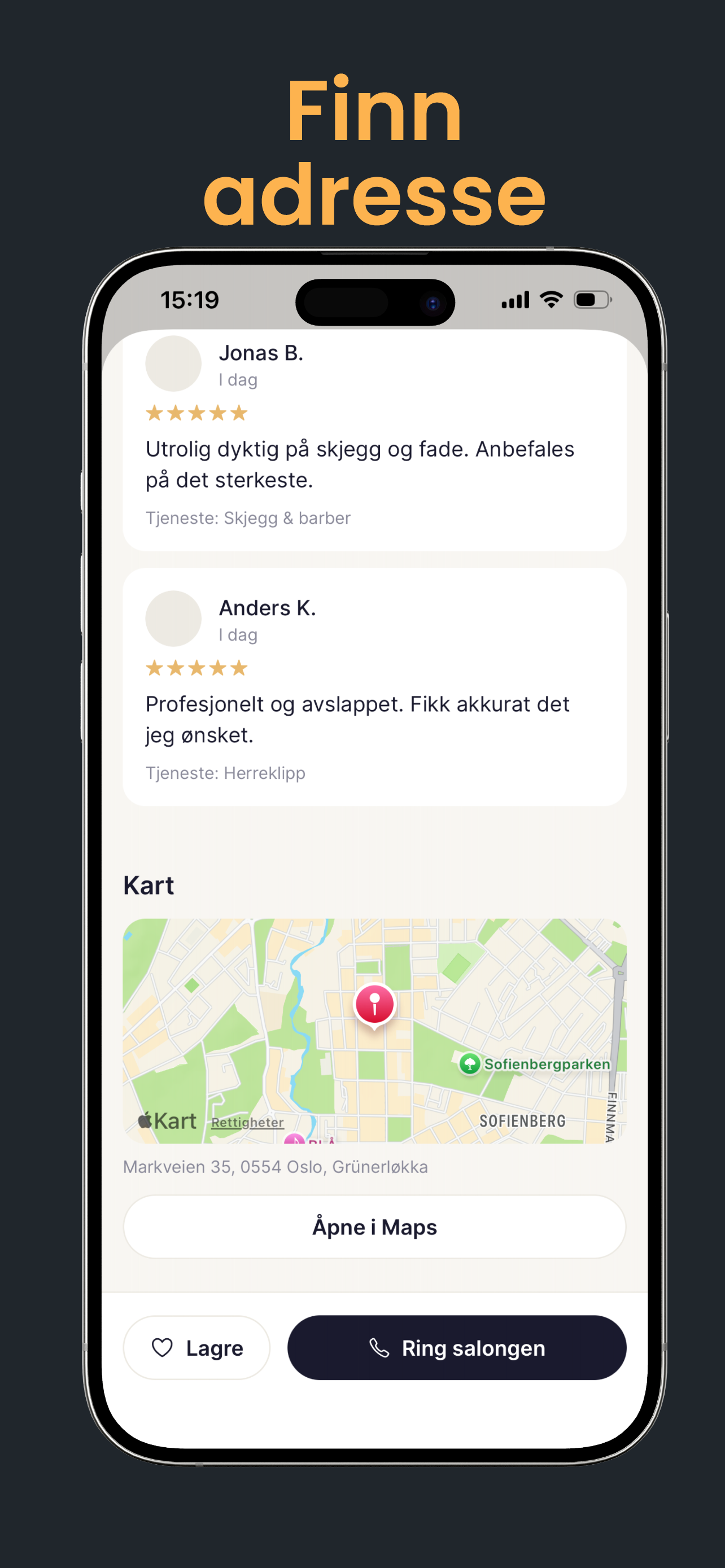 Klipp - Finn din frisør screenshot 4