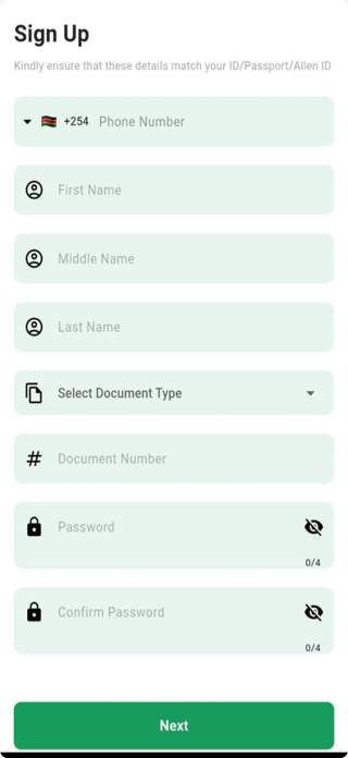 SafiPay App Screenshot 3 of 4