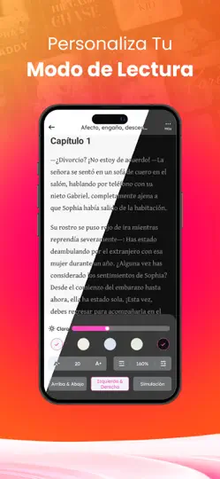 Captura de pantalla de AstraNovel - Libros Infinitos en iPhone 5