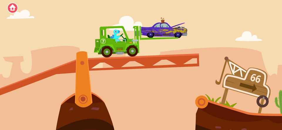 Dinosaur Rescue Truck Games screenshot 3