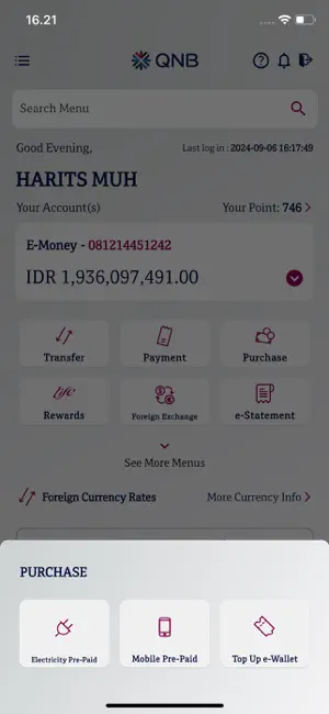 QNB Indonesia Mobile Banking screenshot 4