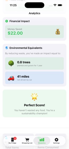 SmartFridge - Food Tracker screenshot