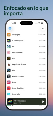 Radios México - AM y FM screenshot