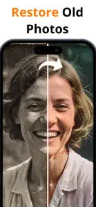 Nostalgia: AI Photo Restore screenshot #3 for iPhone