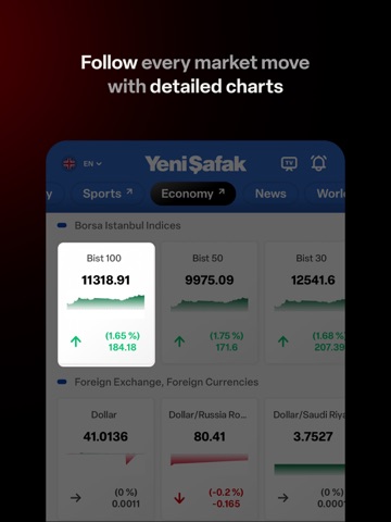 Yeni Şafak English iPad screenshot