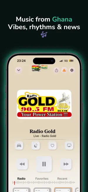 Ghana Radio stations - online screenshot 2