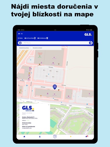 GLS Slovakia App Store preview screenshot 8