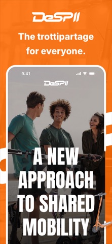 Despii: scooter rental Paris screenshot