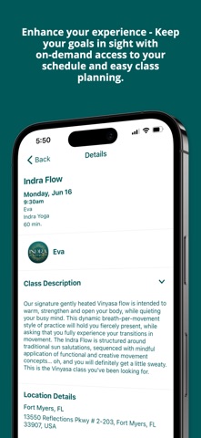 Indra Yoga Studio screenshot