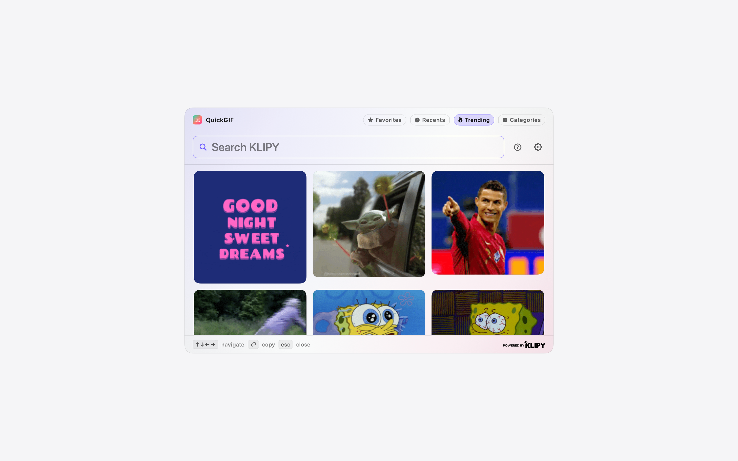 QuickGIF: GIF Search screenshot 6