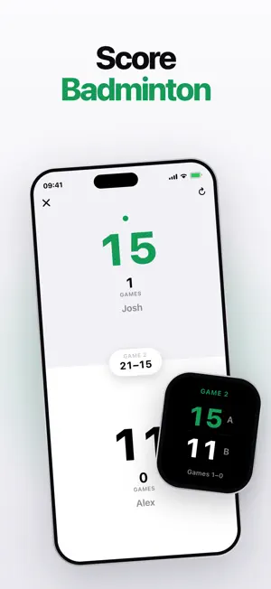 Badminton Court Scoreboard screenshot 1