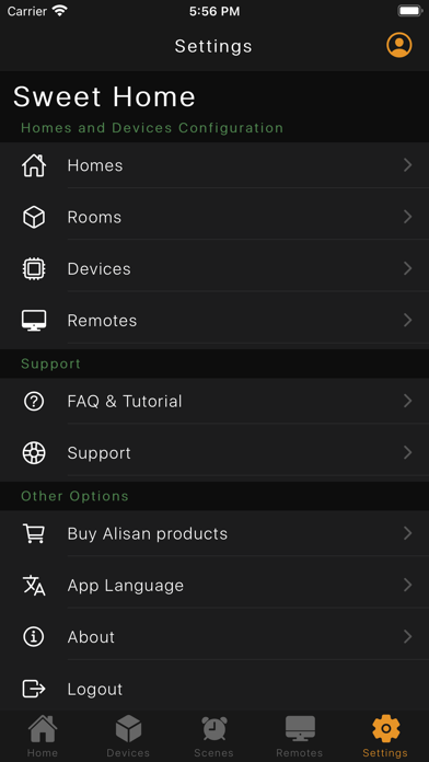 Alisan Smart Homes Screenshot