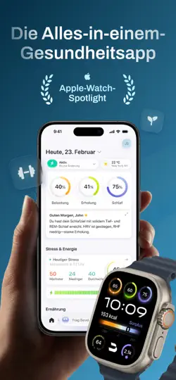 Screenshot von Bevel: KI-Gesundheitscoach auf dem iPhone 1