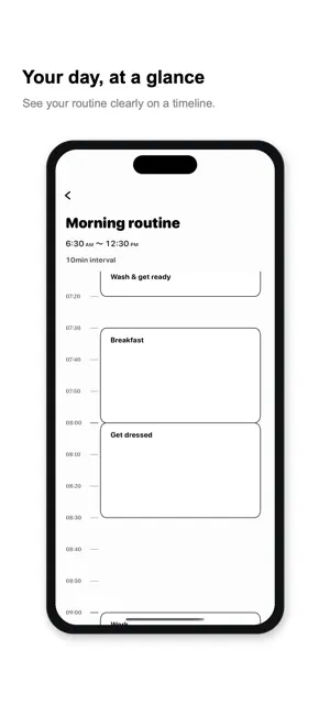 Rotio - Routine Planner screenshot 1