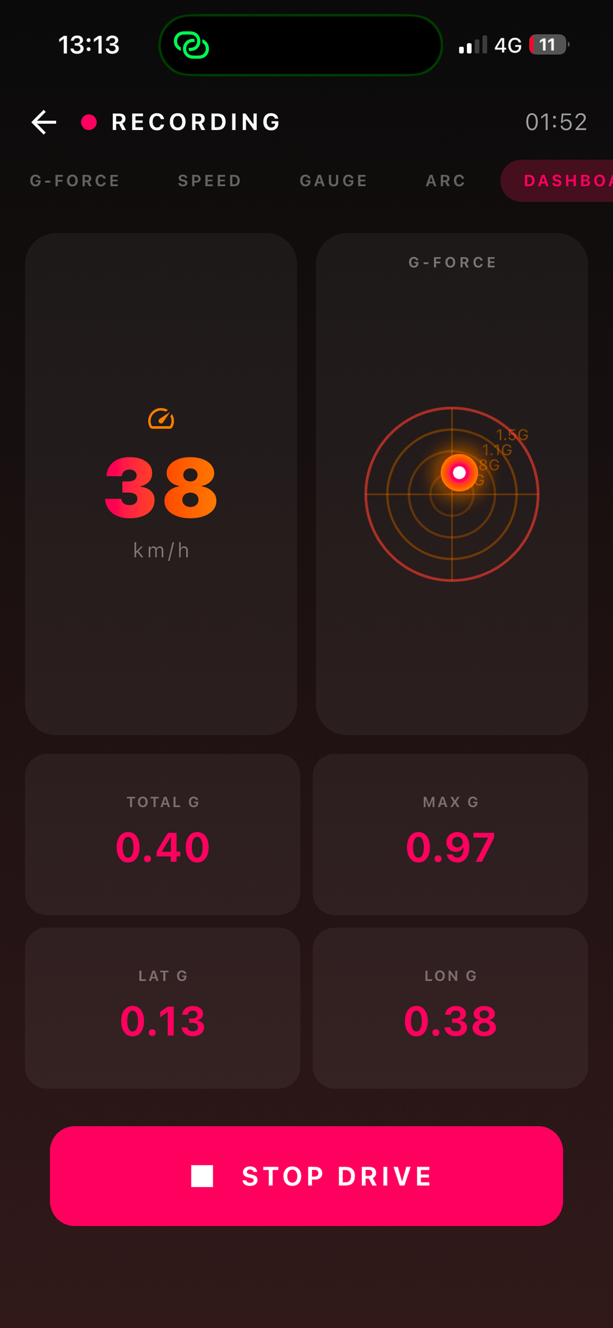 G-Force Meter Pro screenshot 5