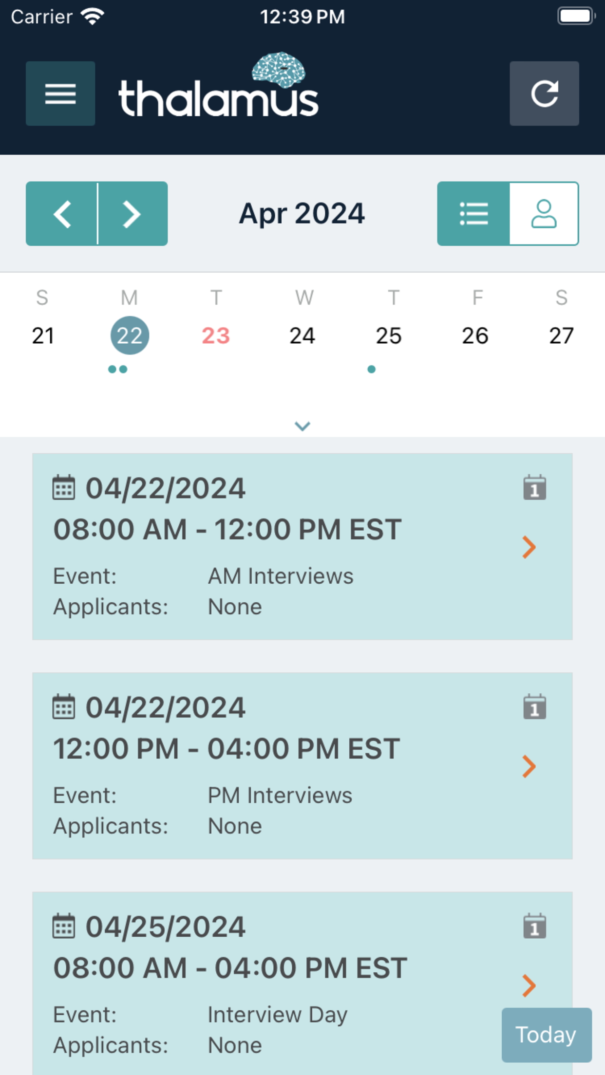 Thalamus screenshot 1