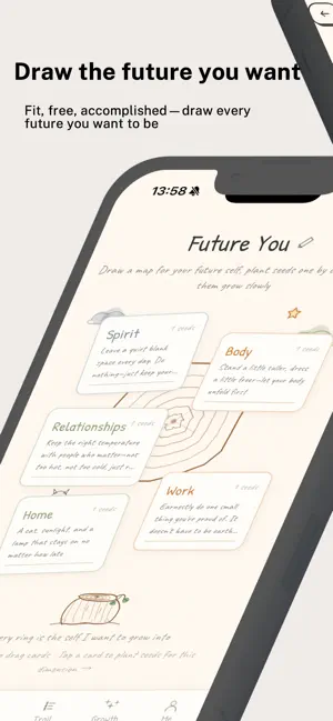 Growth Rings: Future Journal screenshot 1