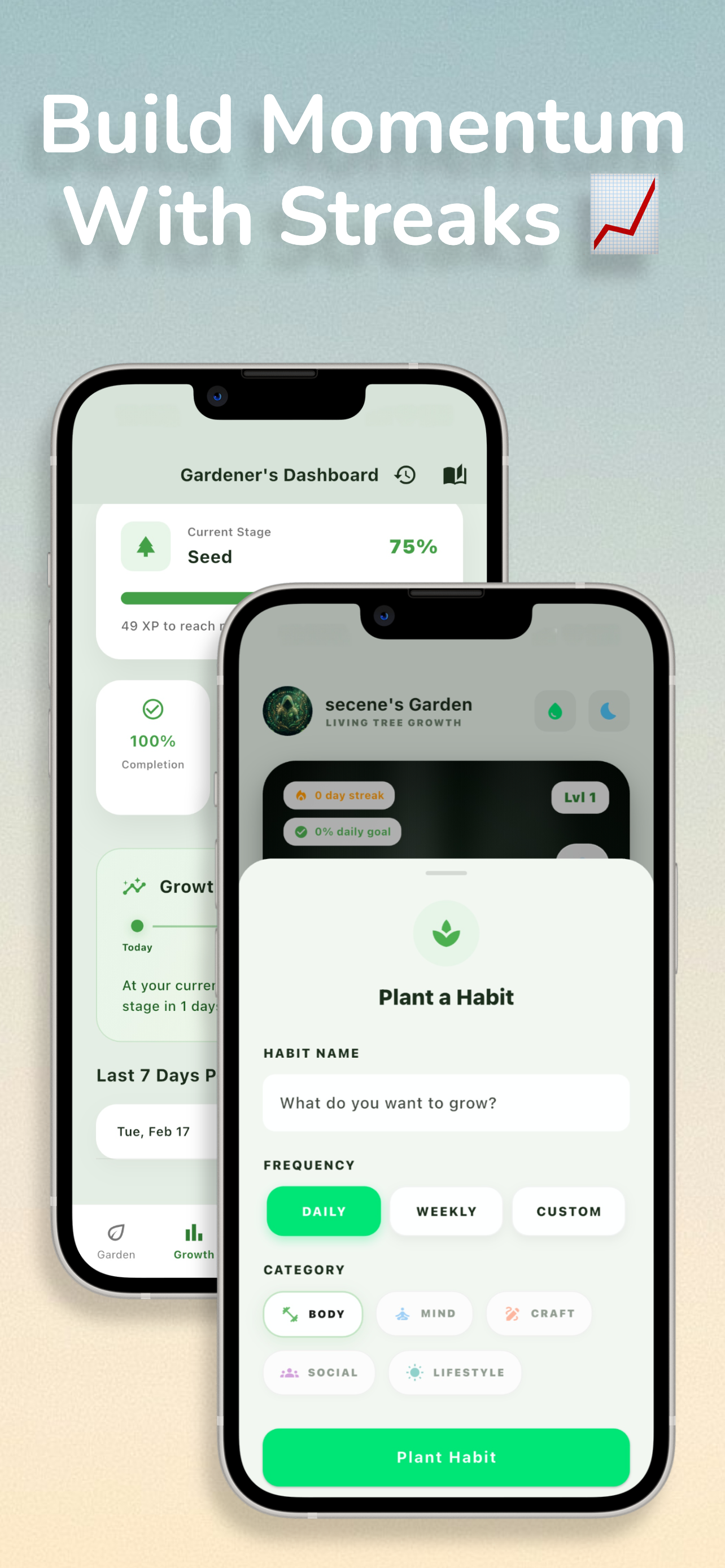 Tendra: Habit Tracker Growth screenshot 5