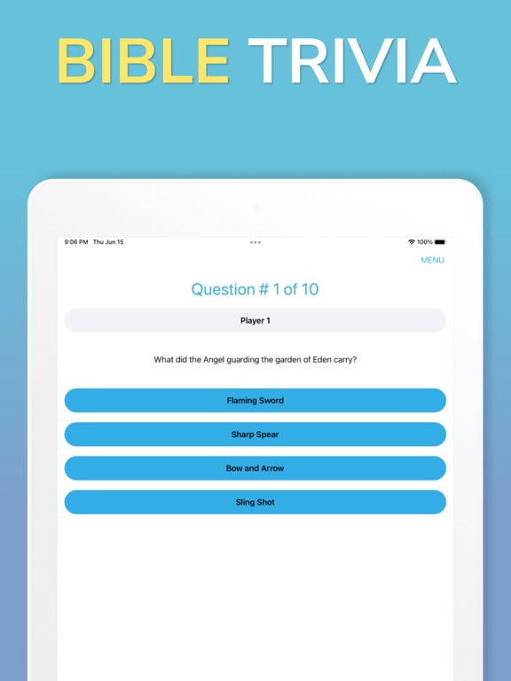 Screenshot #4 pour Bible Trivia - Christian Games