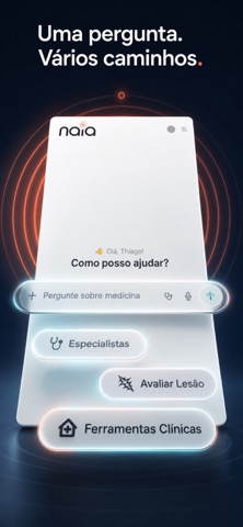 Naia - IA Clínica para Médicos screenshot