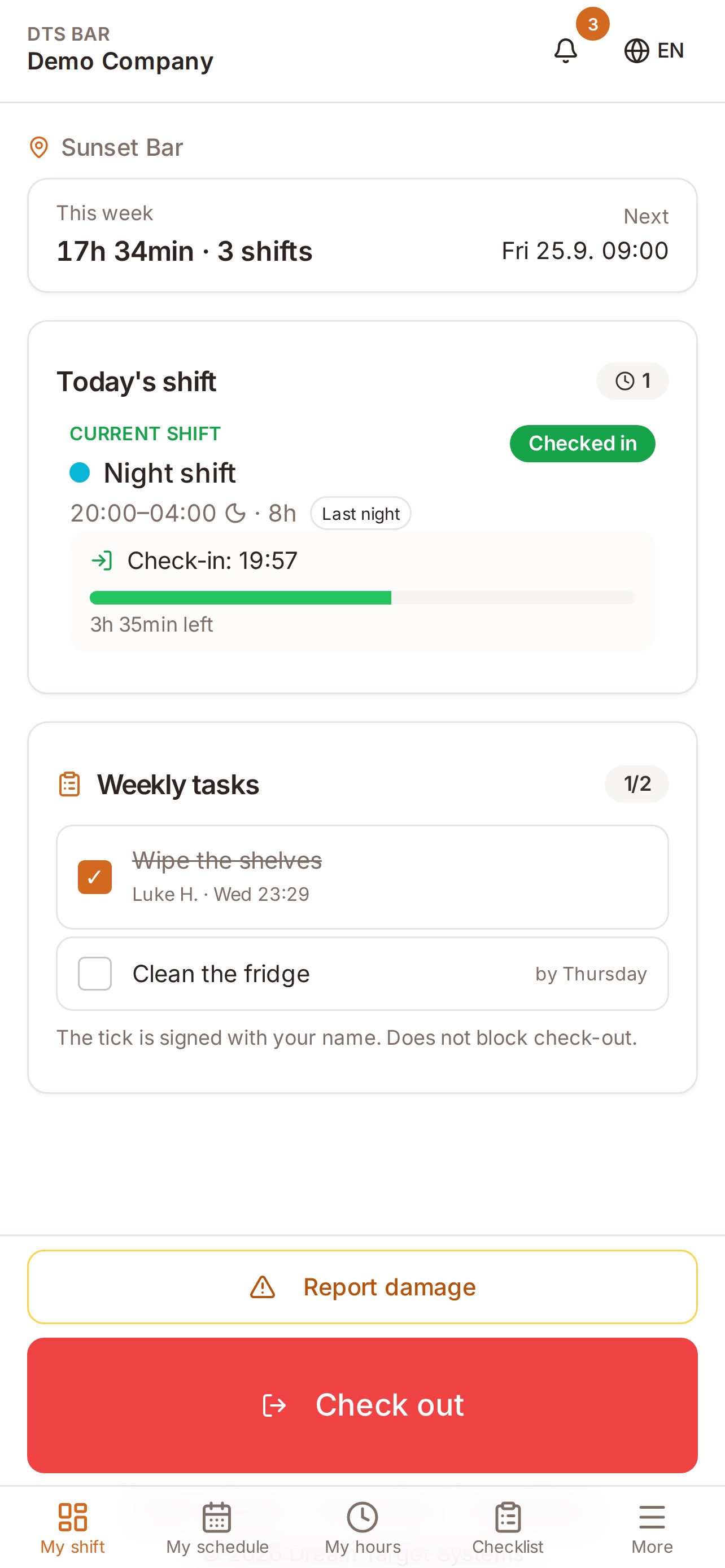 Screenshot 3 of DTS Bar