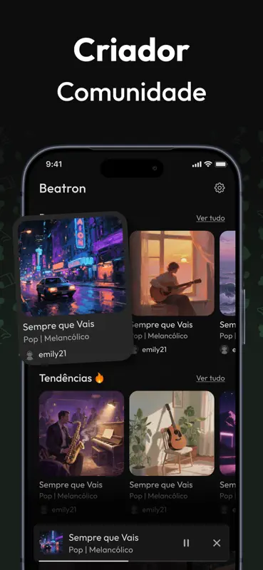 Beatron: Gerador de Música IA screenshot 8 of 10