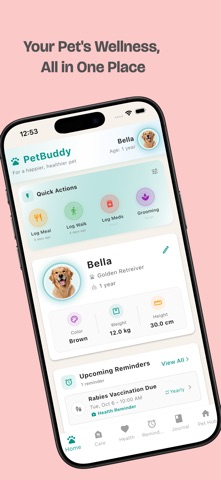 PetBuddy: Pet Care Tracker Screenshot 1 of 6