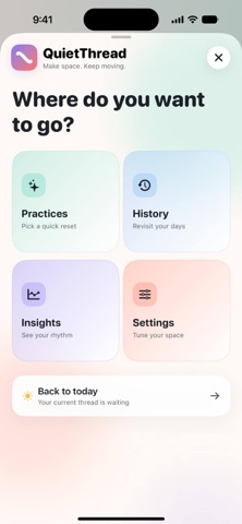 SolaceMind-QuietThread Screenshot 2 of 5