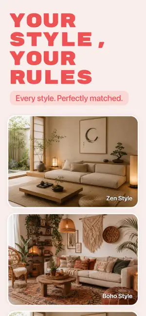 Decory - Interior Design AI iPhone screenshot 3