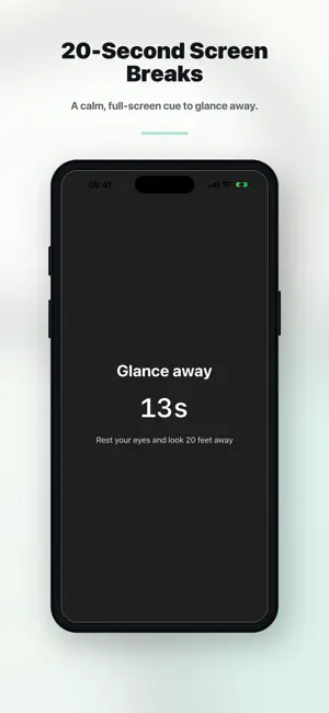 Eye Break Timer: GlanceAway screenshot 2