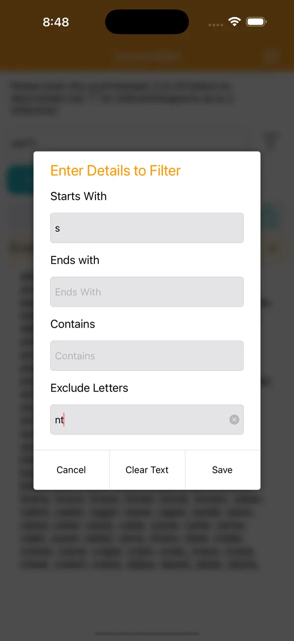 Screenshot #2 pour Unscrambler-Word
