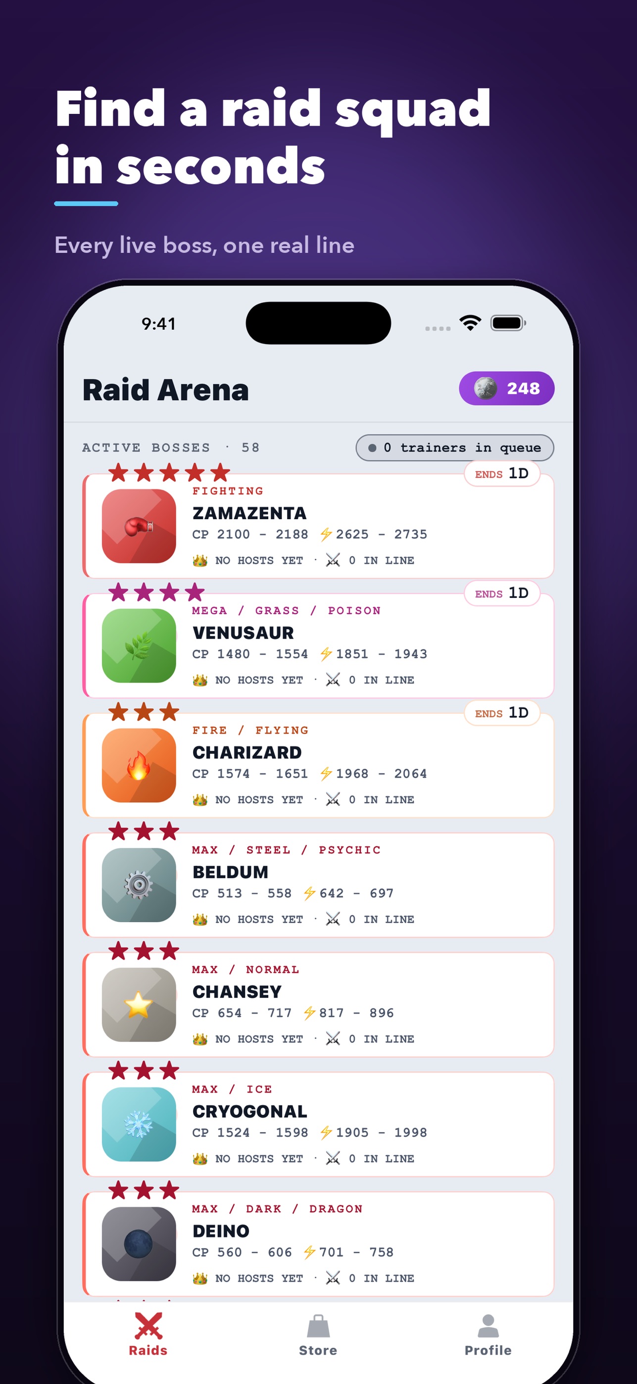 Screenshot 1 of GoRaids: Remote Raid Squads