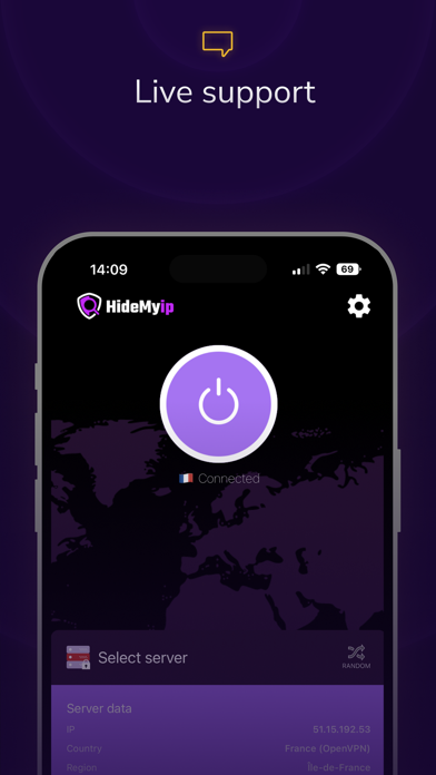 VPN SafeMyIP Screenshot
