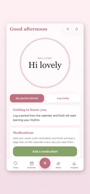 Dotti: Cycle & PCOS screenshot 1