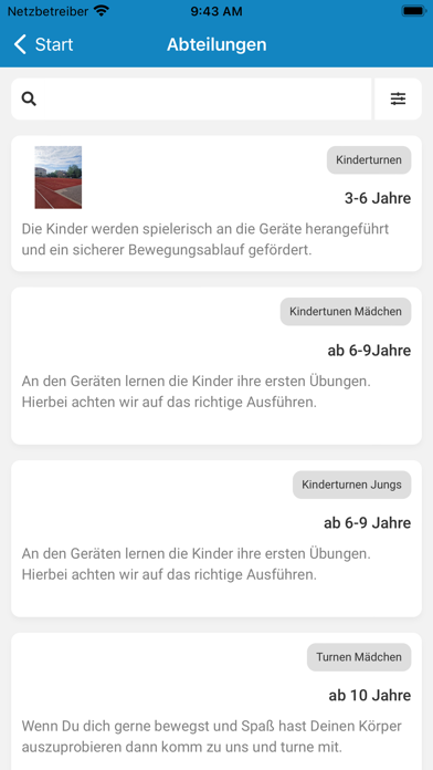 Turnverein Marktbreit Screenshot