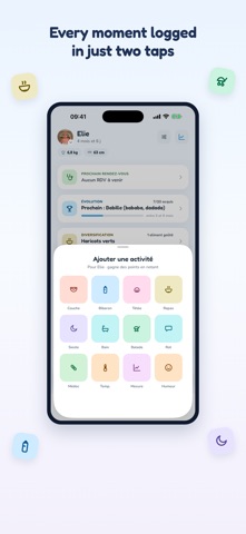 Ninou - baby tracker Screenshot 2 of 7