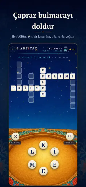 Harfiyat: Kelime Bulmaca Oyunu screenshot 4
