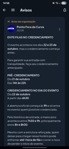 Ponto Fora da Curva iPhone screenshot 3