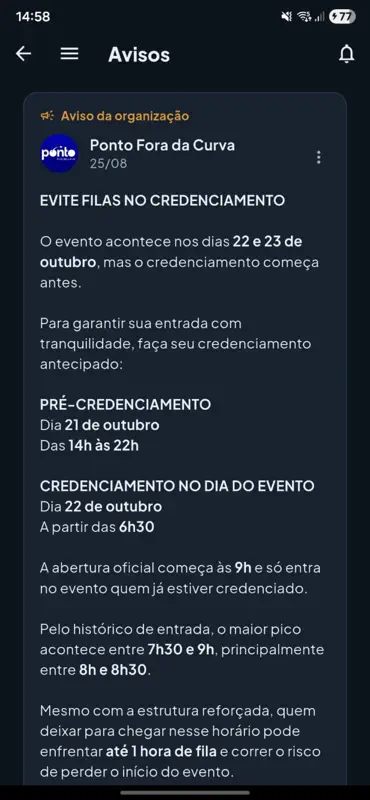 Ponto Fora da Curva screenshot 3 of 7