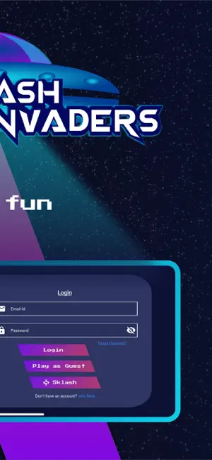 Sklash Space Invaders screenshot 2