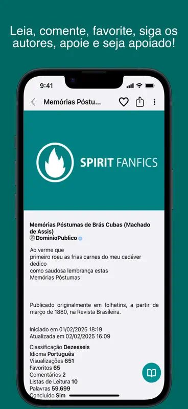 Spirit Fanfics e Histórias screenshot 5 of 8